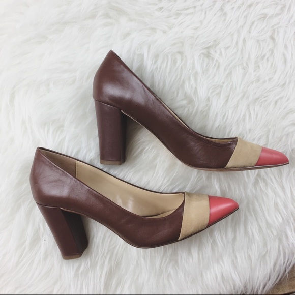 C. Wonder Jillina Leather and Suede Pumps - Picture 8 of 8